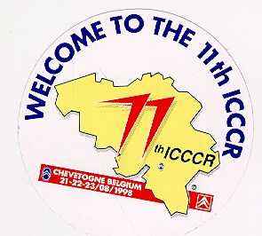 The logo of the 11th ICCCR