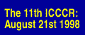 11th ICCCR Aug21